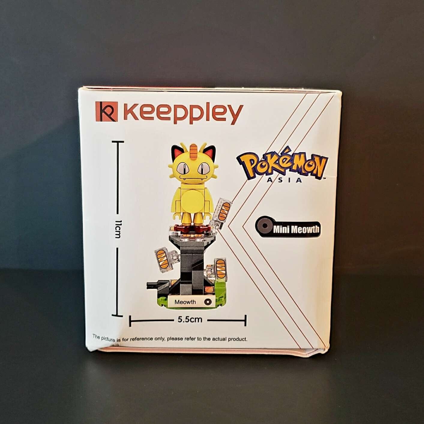 NEW Official Pokémon Meowth Building Blocks Set 68Pcs Creative Fun Toy