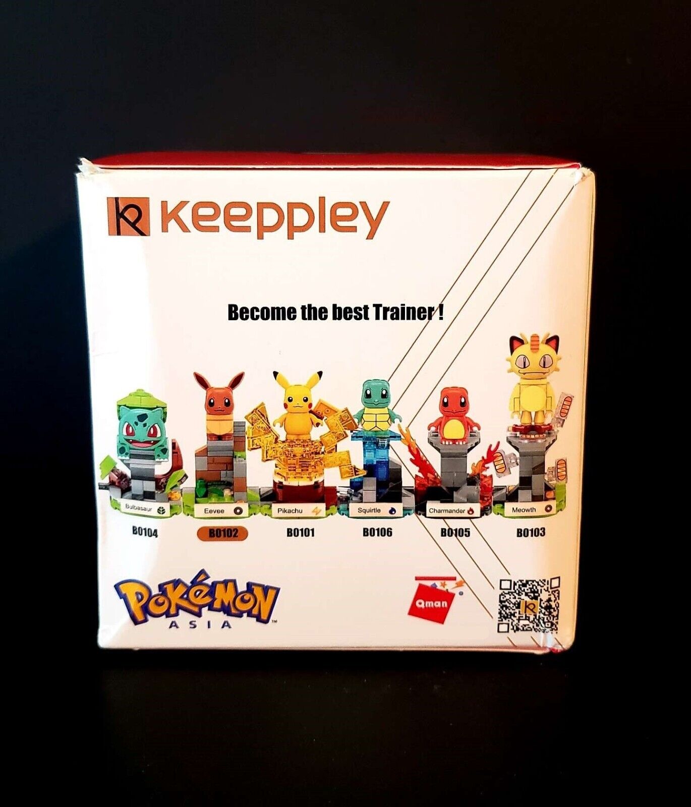 NEW Official Pokémon Meowth Building Blocks Set 68Pcs Creative Fun Toy