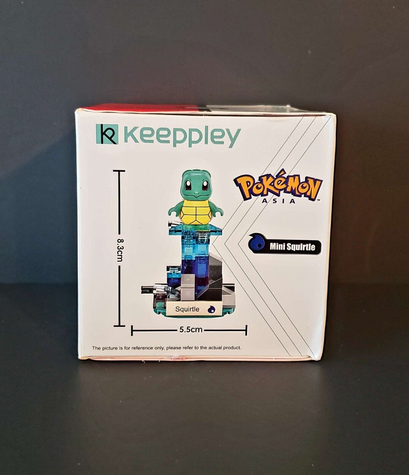 NEW Official Pokémon Squirtle Building Blocks Set 61Pcs Creative DIY Fun Toy