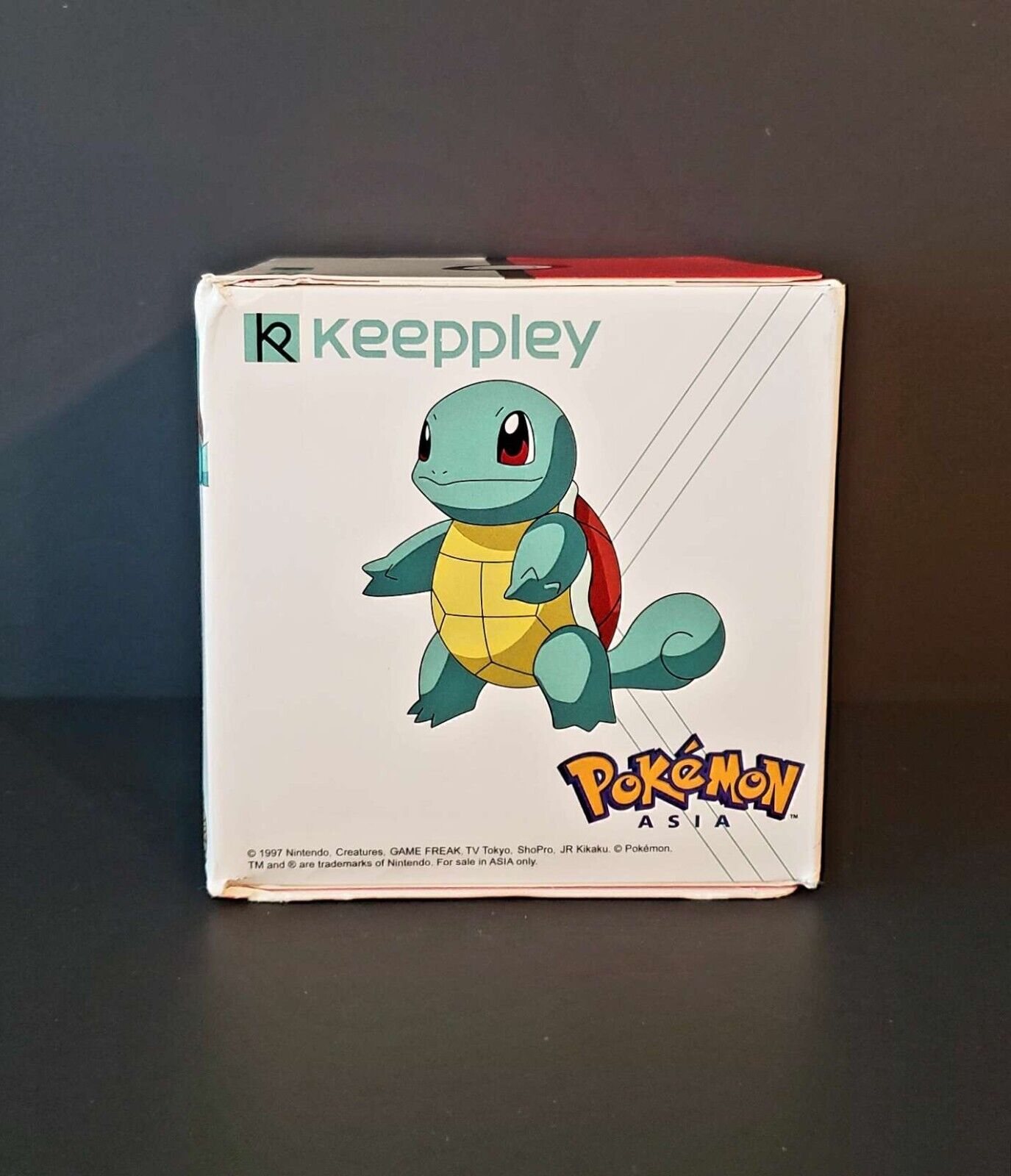 NEW Official Pokémon Squirtle Building Blocks Set 61Pcs Creative DIY Fun Toy