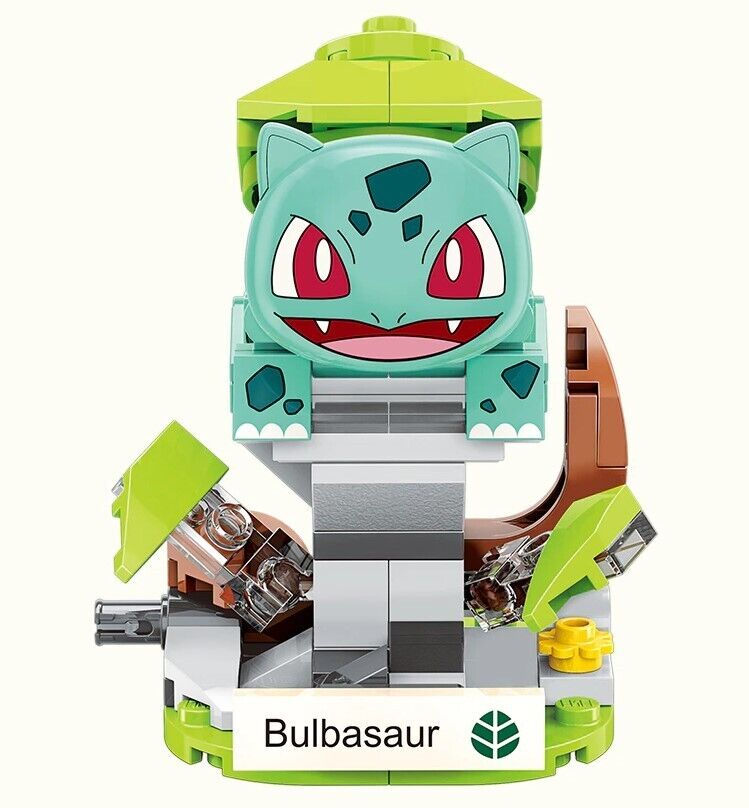 NEW Official Pokémon Bulbasaur Building Blocks Set 74 Pcs Creative Fun Toy