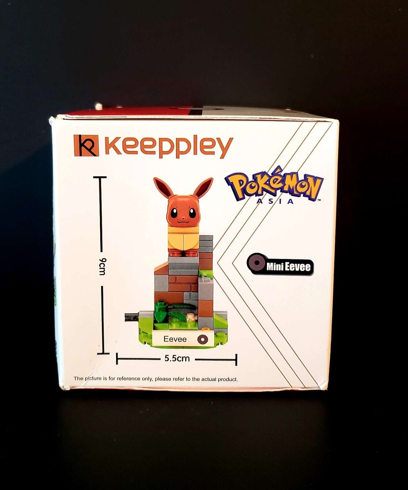 NEW Official Pokémon Eevee Building Blocks Set 63Pcs Creative DIY Fun Toy