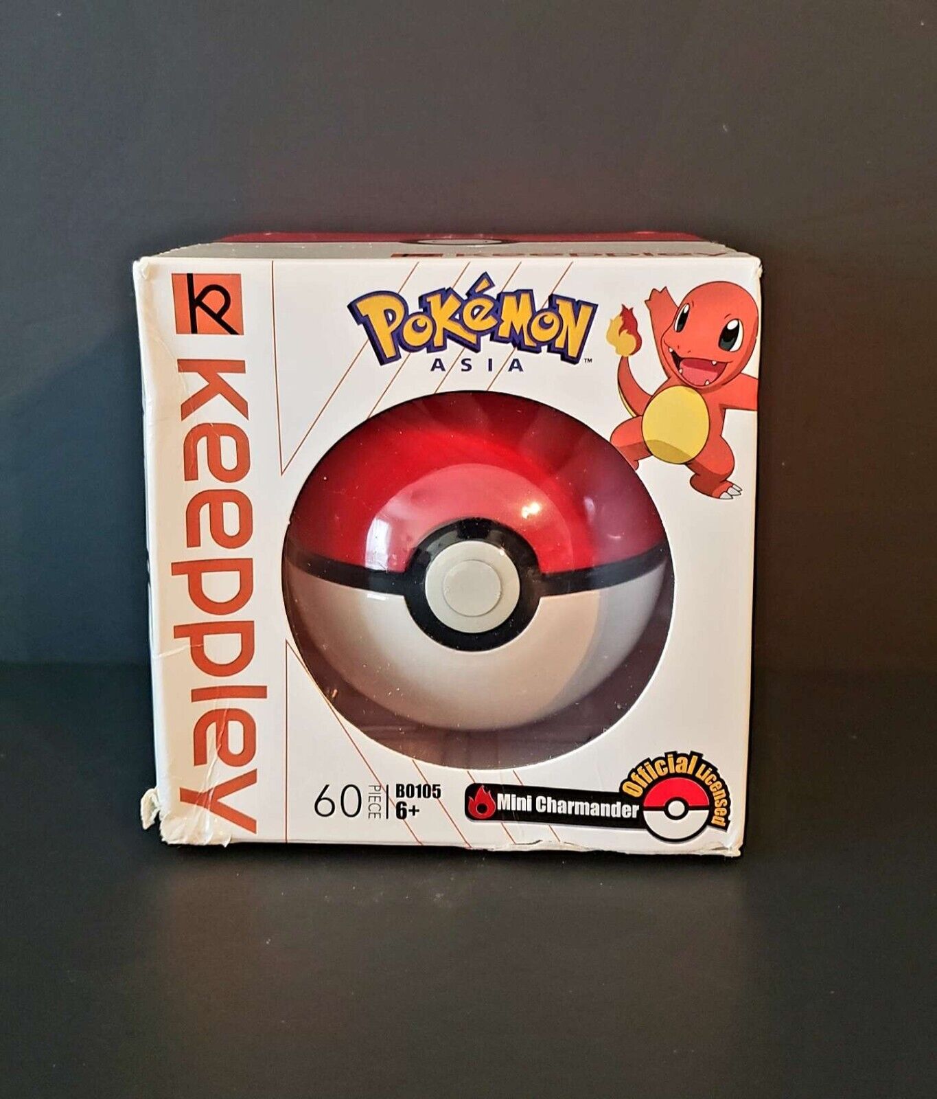 NEW Official Pokémon Charmander Building Blocks Set 60Pcs Creative DIY Fun Toy