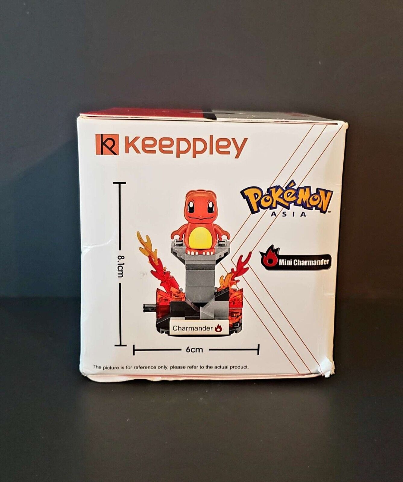 NEW Official Pokémon Charmander Building Blocks Set 60Pcs Creative DIY Fun Toy