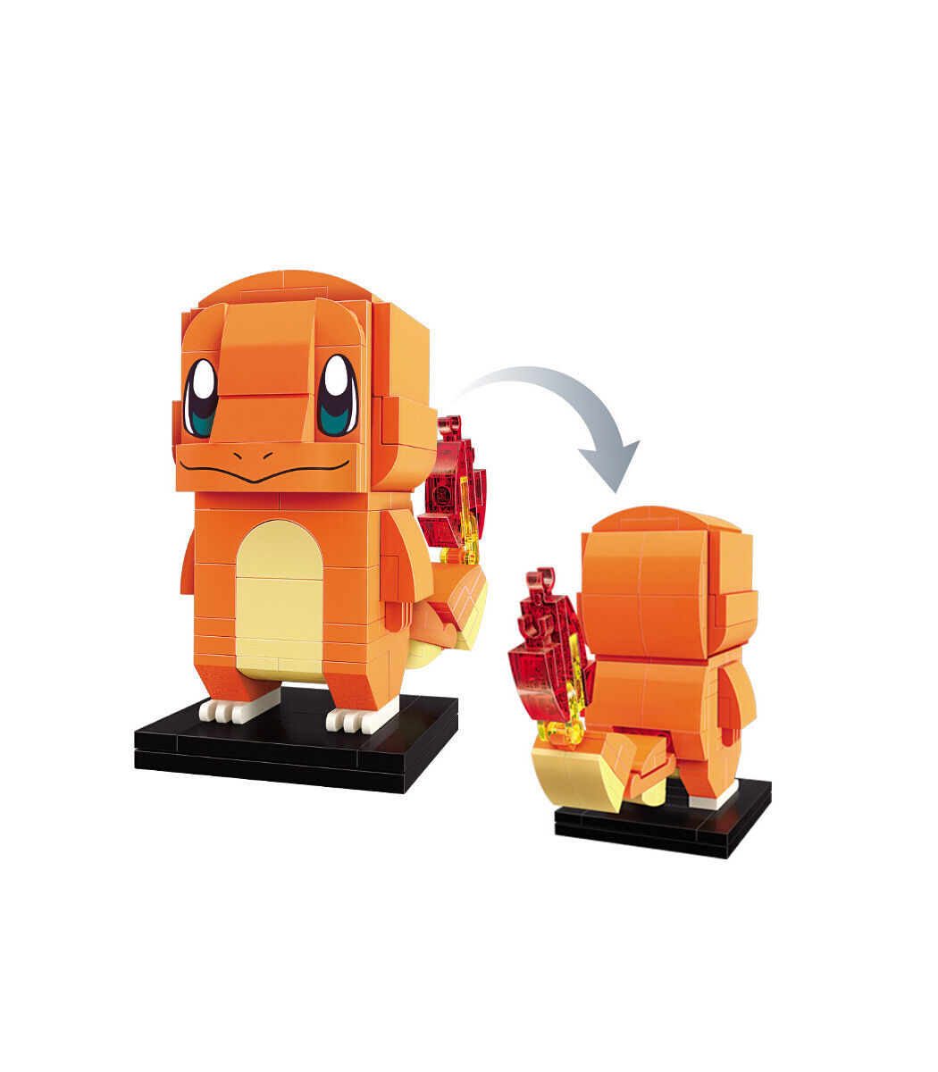 NEW Official Pokémon Kanto Starters Building Block Sets Creative Toy DIY Fun