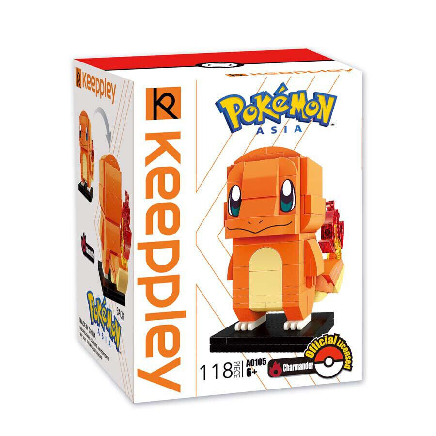 NEW Official Pokémon Kanto Starters Building Block Sets Creative Toy DIY Fun