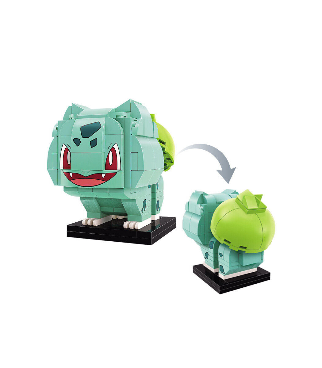 NEW Official Pokémon Kanto Starters Building Block Sets Creative Toy DIY Fun