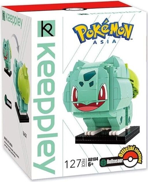 NEW Official Pokémon Kanto Starters Building Block Sets Creative Toy DIY Fun