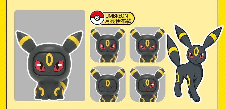 NEW Official Pokémon Lapras Sylveon Psyduck & More Action Figure Face Changers