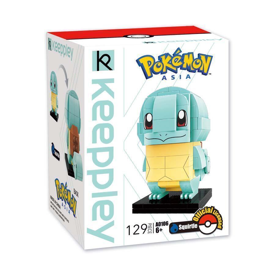 NEW Official Pokémon Kanto Starters Building Block Sets Creative Toy DIY Fun