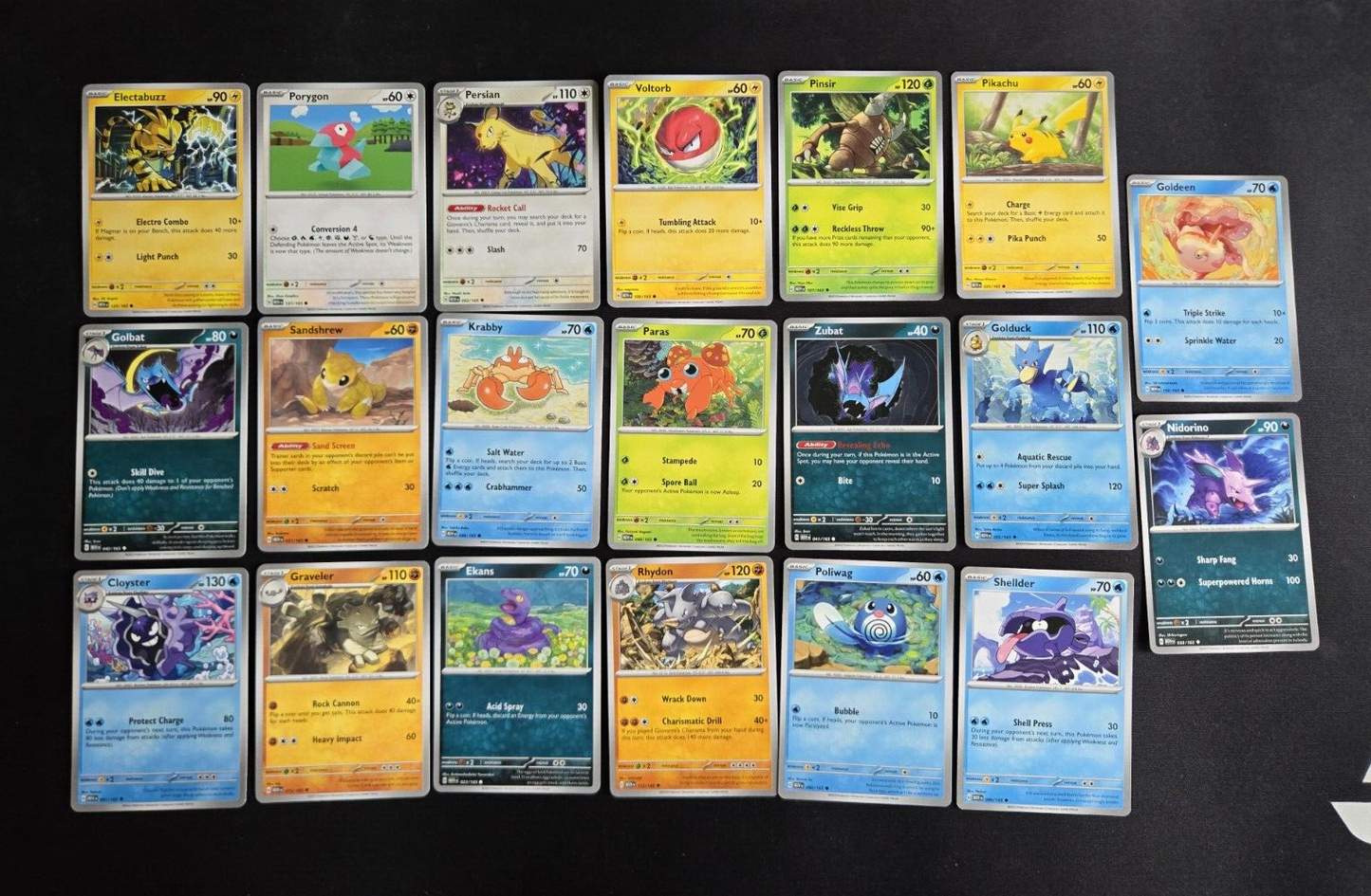 Pokemon TCG Scarlet & Violet 151 Mixed Lot #5 - 20 Cards Near Mint Never Played