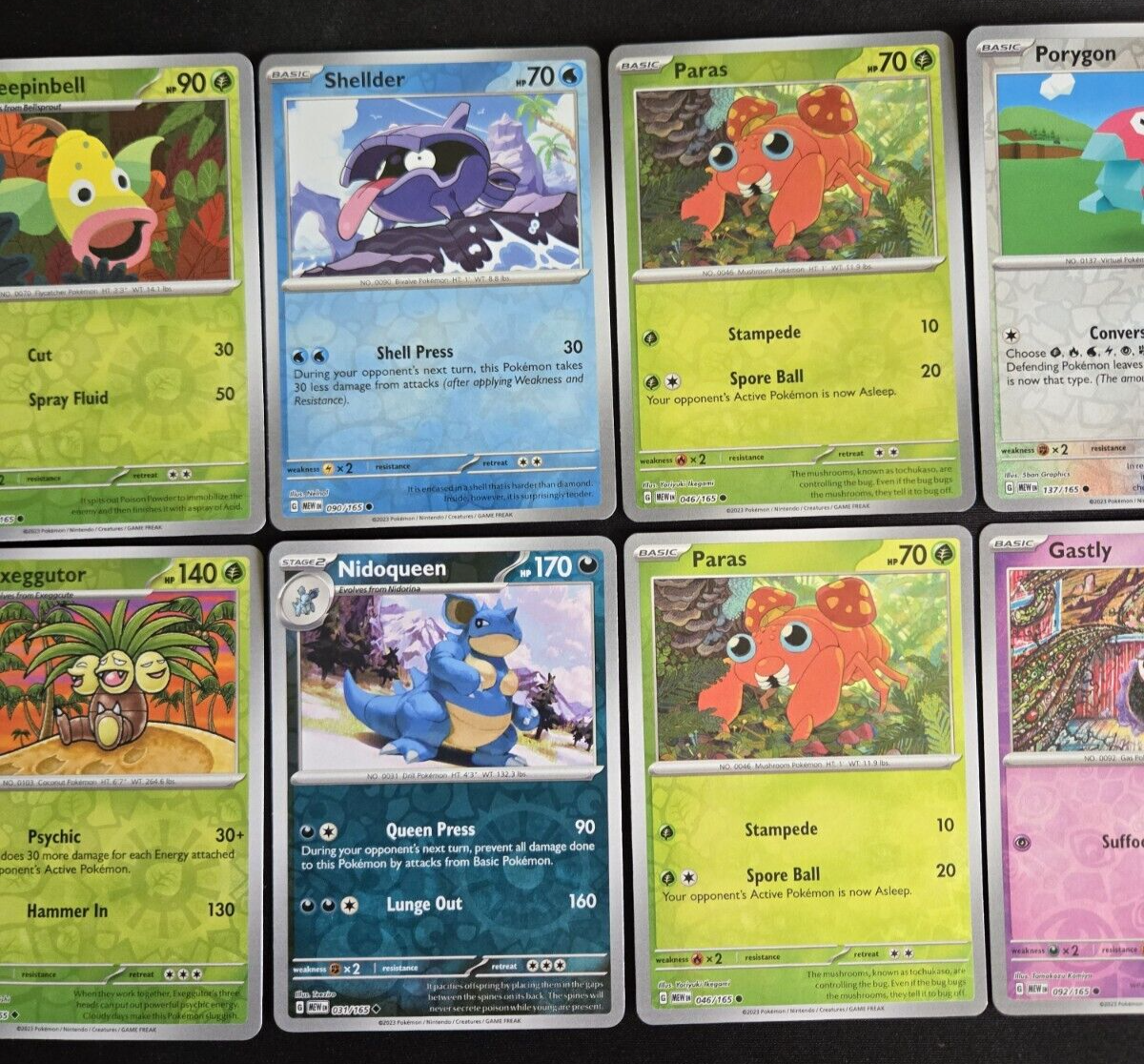 Pokemon TCG Scarlet & Violet 151 Reverse Holo - 12 Cards Near Mint Never Played