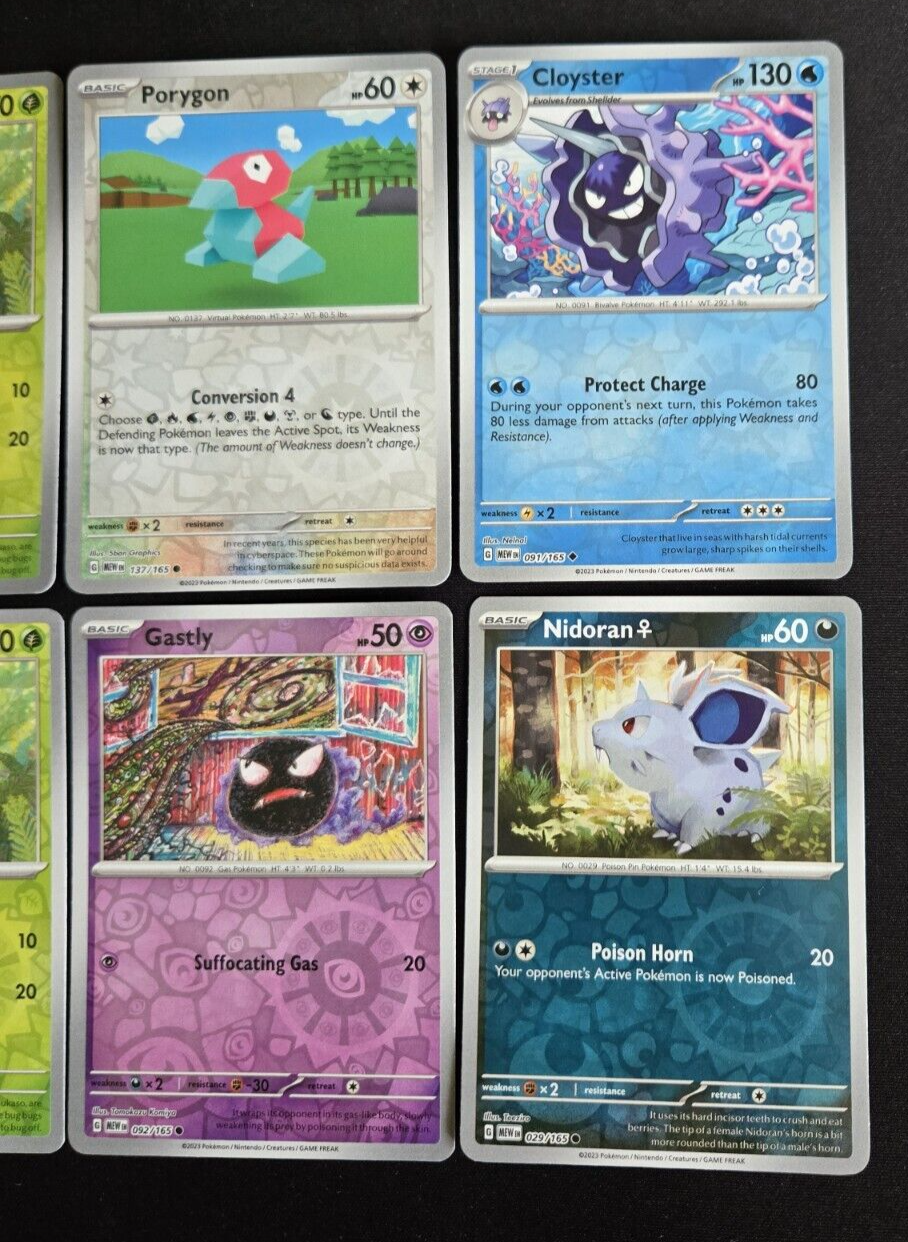 Pokemon TCG Scarlet & Violet 151 Reverse Holo - 12 Cards Near Mint Never Played