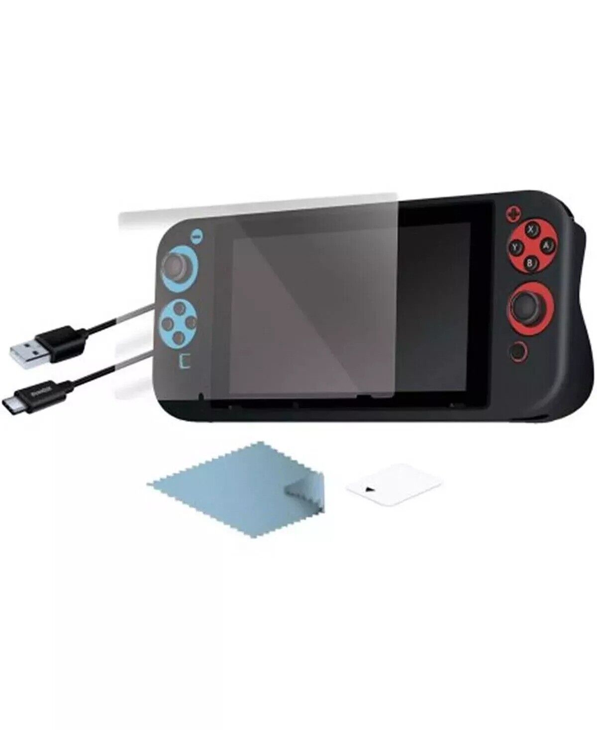 Nintendo Switch Essential Bundle Screen Protector Car Charger Case & More NEW š®