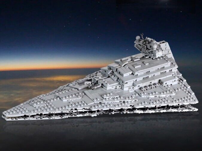 Imperial Star Cruiser Empire Over Jedha City 20" Building Blocks Set - BRAND NEW