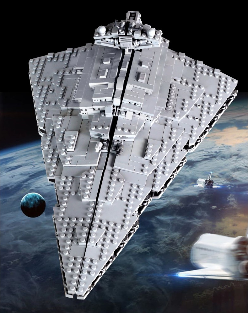 Imperial Star Cruiser Empire Over Jedha City 20" Building Blocks Set - BRAND NEW