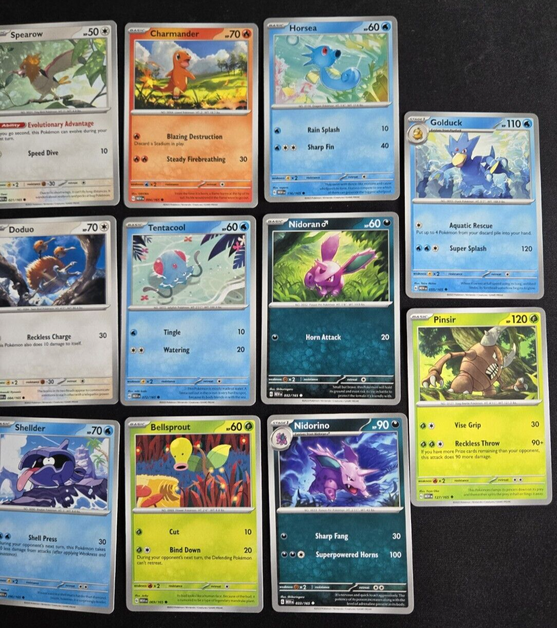 Pokemon TCG Scarlet & Violet 151 Mixed Lot #6 - 20 Cards Near Mint Never Played