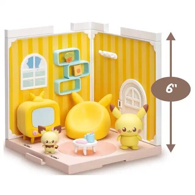 ✅ Official Pokémon Takara Tomy Peace House DIY Model Kits Pikachu Espurr & More