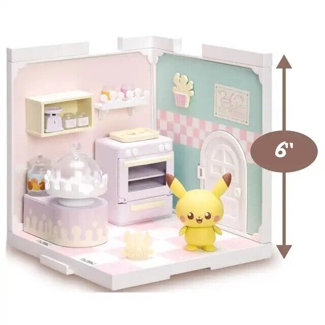 ✅ Official Pokémon Takara Tomy Peace House DIY Model Kits Pikachu Espurr & More