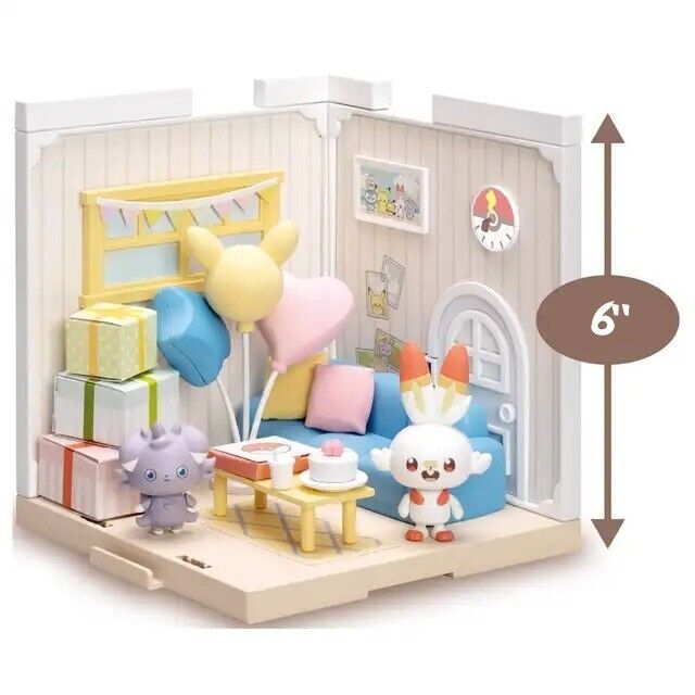 ✅ Official Pokémon Takara Tomy Peace House DIY Model Kits Pikachu Espurr & More