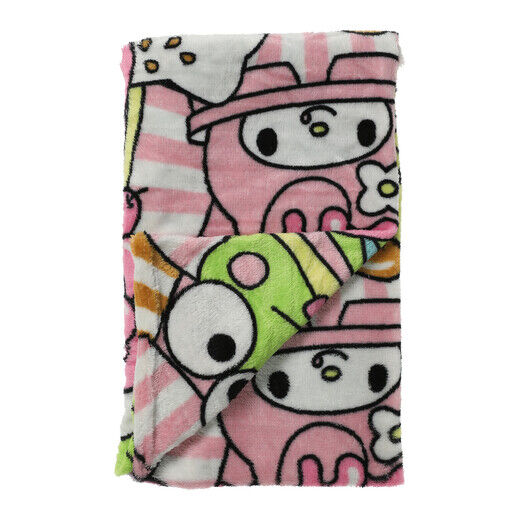 Official Sanrio Hello Kitty Melody Kuromi Silky Plush 40x50" Throw Blankets NEW