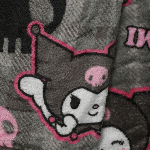 Official Sanrio Hello Kitty Melody Kuromi Silky Plush 40x50" Throw Blankets NEW
