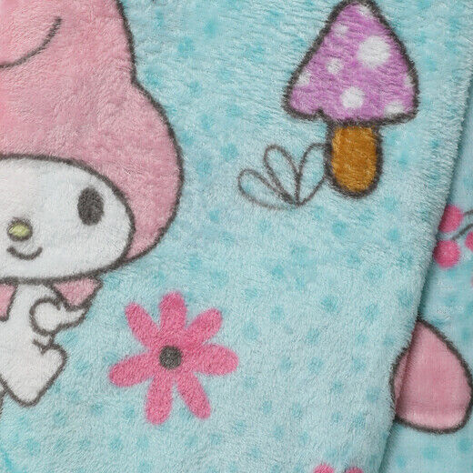 Official Sanrio Hello Kitty Melody Kuromi Silky Plush 40x50" Throw Blankets NEW