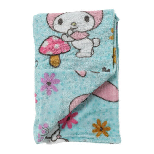 Official Sanrio Hello Kitty Melody Kuromi Silky Plush 40x50" Throw Blankets NEW