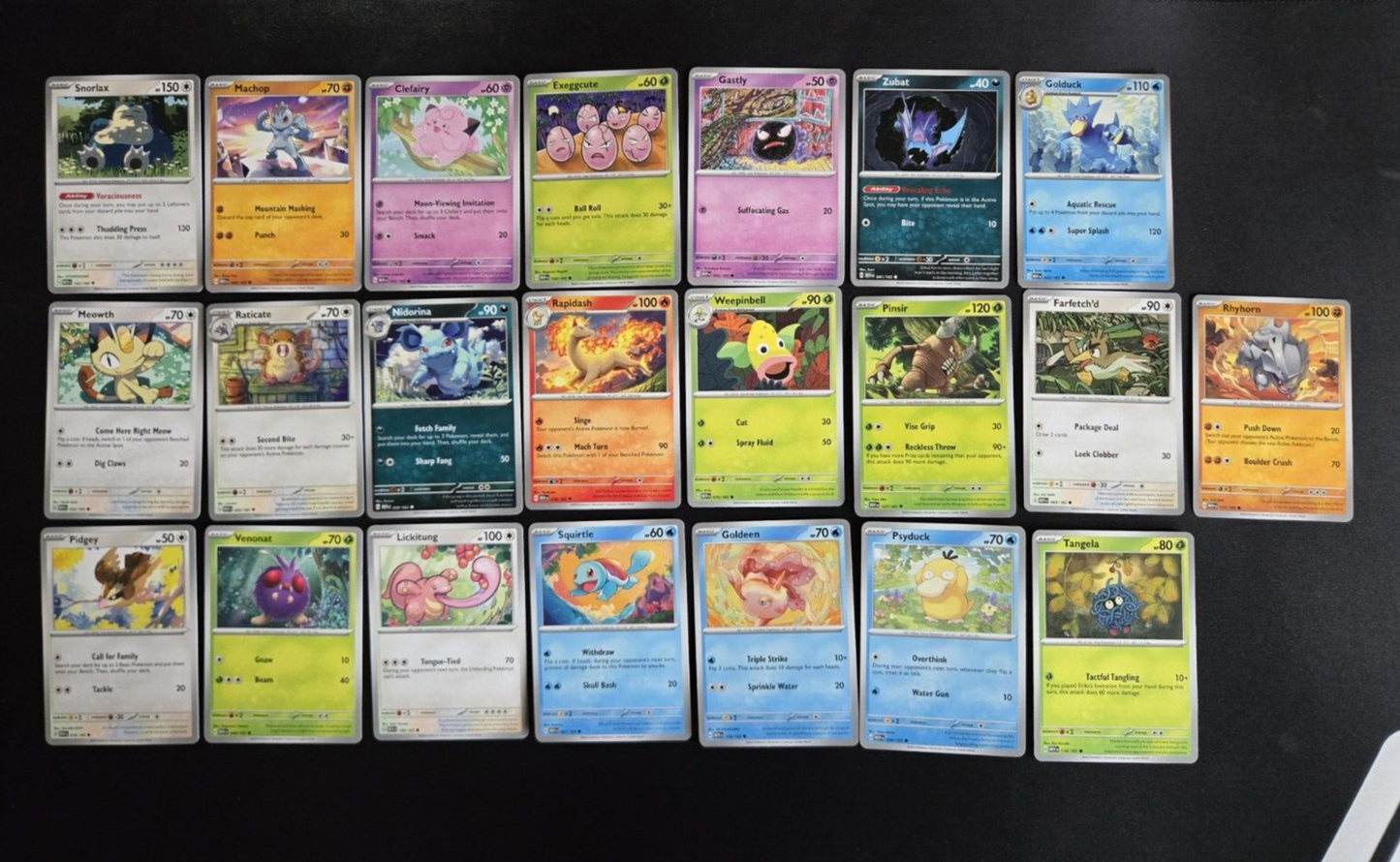 Pokemon TCG Scarlet & Violet 151 Mixed Lot #4 - 22 Cards Near Mint Never Played