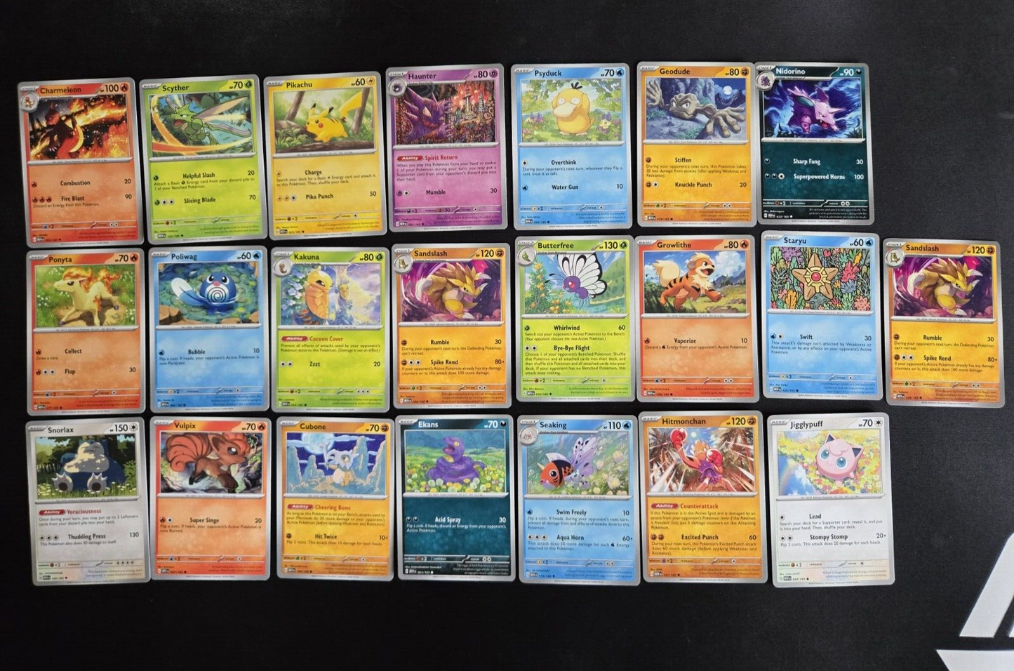 Pokemon TCG Scarlet & Violet 151 Mixed Lot #3 - 22 Cards Near Mint Never Played