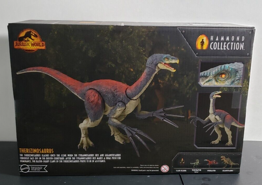 IN HAND Jurassic World Hammond Collection Therizinosaurus Action Figure 2024 🦖