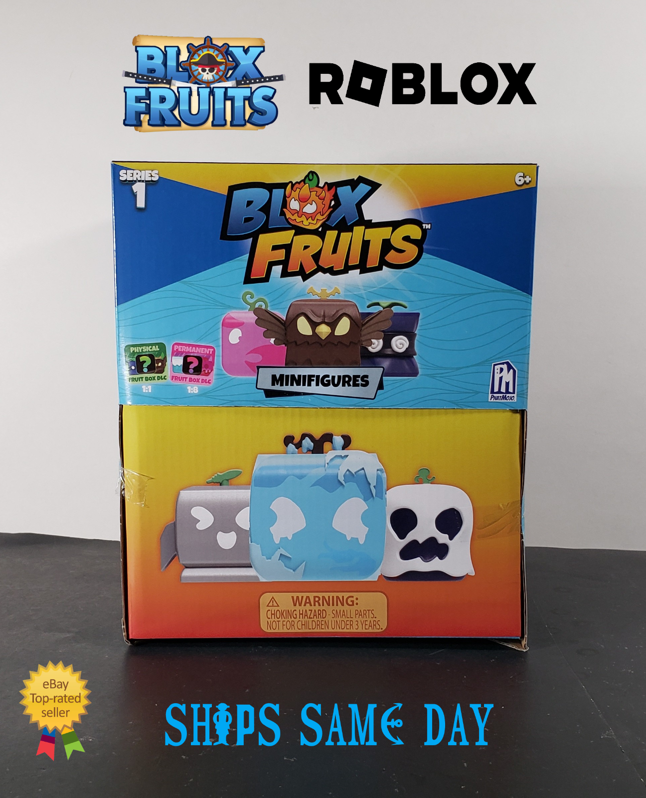 š BLOX FRUITS Mini Figure Blind Bag SEALED BOX OF 24 ROBLOX DLC Authentic NEW