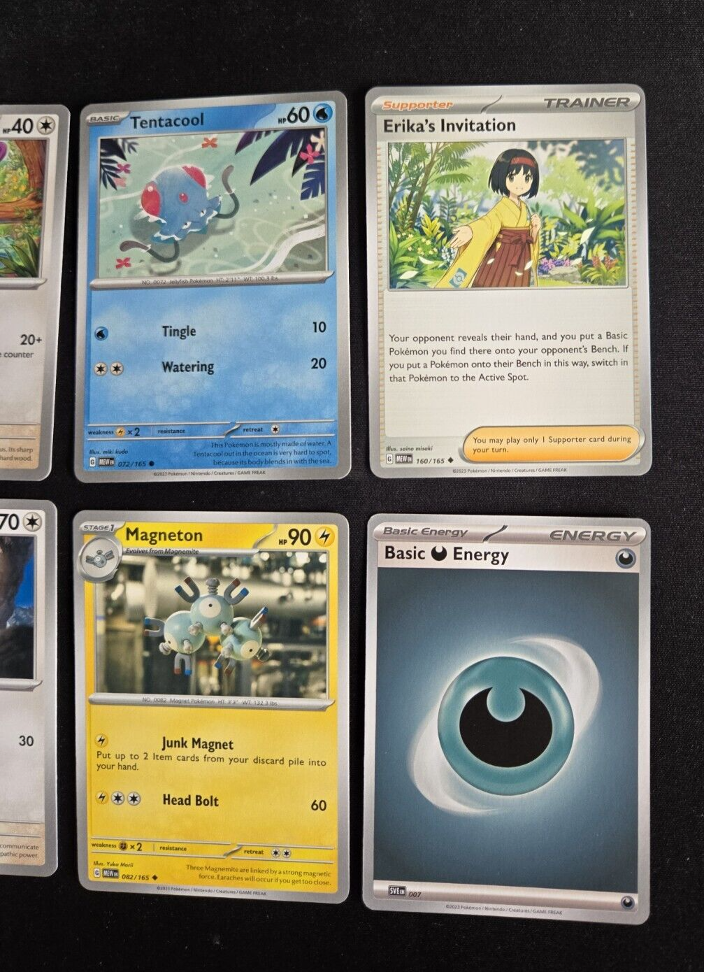 Pokemon TCG Scarlet & Violet 151 Mixed Lot #2 - 10 Cards Near Mint Never Played