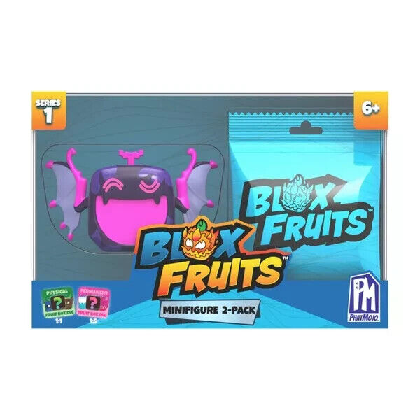 π ROBLOX BLOX FRUITS Series 1 Mini 2-Pack w Physical or Permanent DLC AUTHENTIC