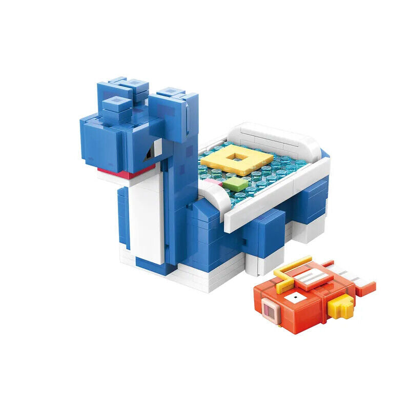 ✅ Official Pokémon Snorlax Lapras Meowth & More Building Block Sets Creative NEW