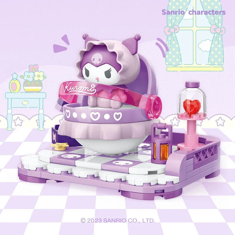 ā
Official Sanrio Family Baby Shakers Building Blocks 4Pc Set Creative Fun NEW