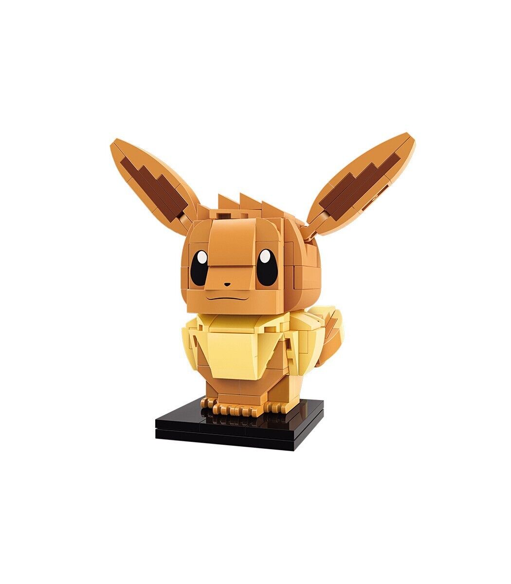✅ Official Pokémon Eevee Building Blocks Set 161Pcs Creative DIY Fun Toy NEW