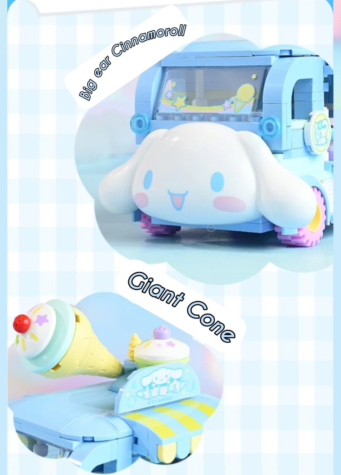 š Genuine Sanrio Characters Delicious Food Trucks Building Block Set Toy NEW š¦