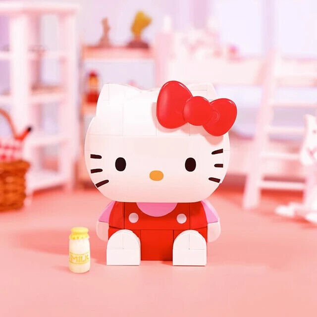 ā
Official Sanrio Chibi Kuromi Hello Kitty & More Building Block Sets Toy NEW