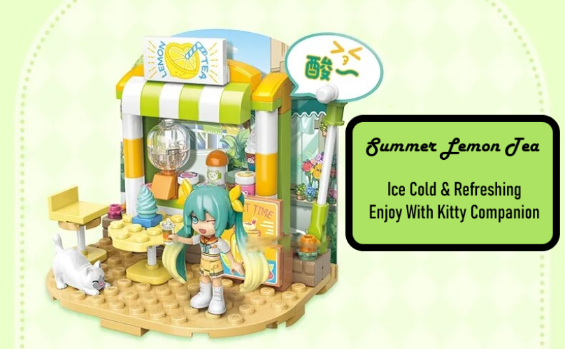 ā
Official Hatsune Miku 4 Seasons Spring Winter & More Building Block Sets NEW