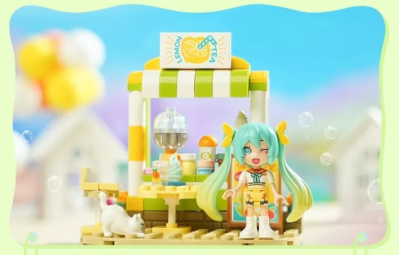 ā
Official Hatsune Miku 4 Seasons Spring Winter & More Building Block Sets NEW