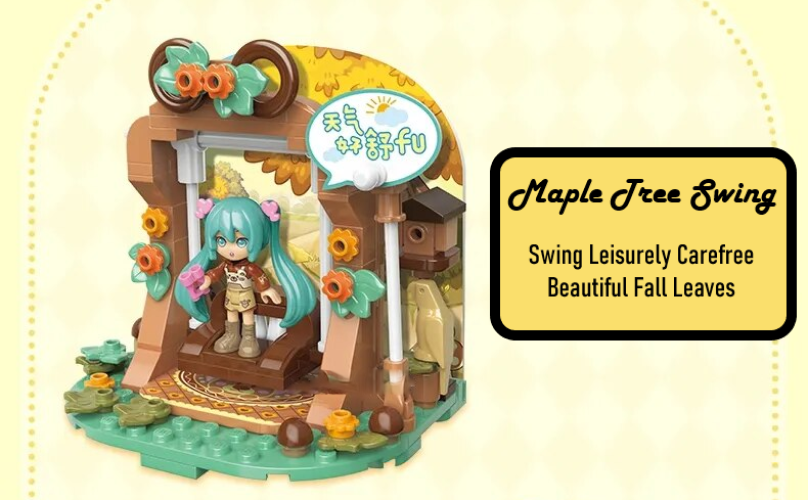 ā
Official Hatsune Miku 4 Seasons Spring Winter & More Building Block Sets NEW