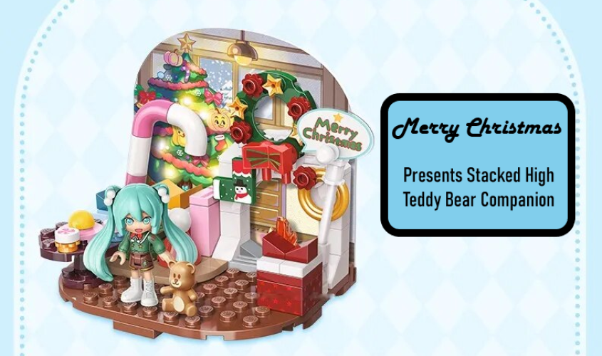 ā
Official Hatsune Miku 4 Seasons Spring Winter & More Building Block Sets NEW