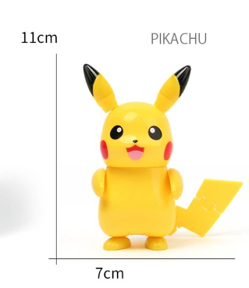 ✅ Official Pokémon Pikachu vs Gyarados Jointed Action Figures Poke Ball Toy NEW