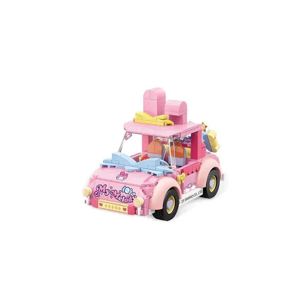 ā
Official Sanrio TopToy My Melody Sports Car Building Blocks Set Creative NEW