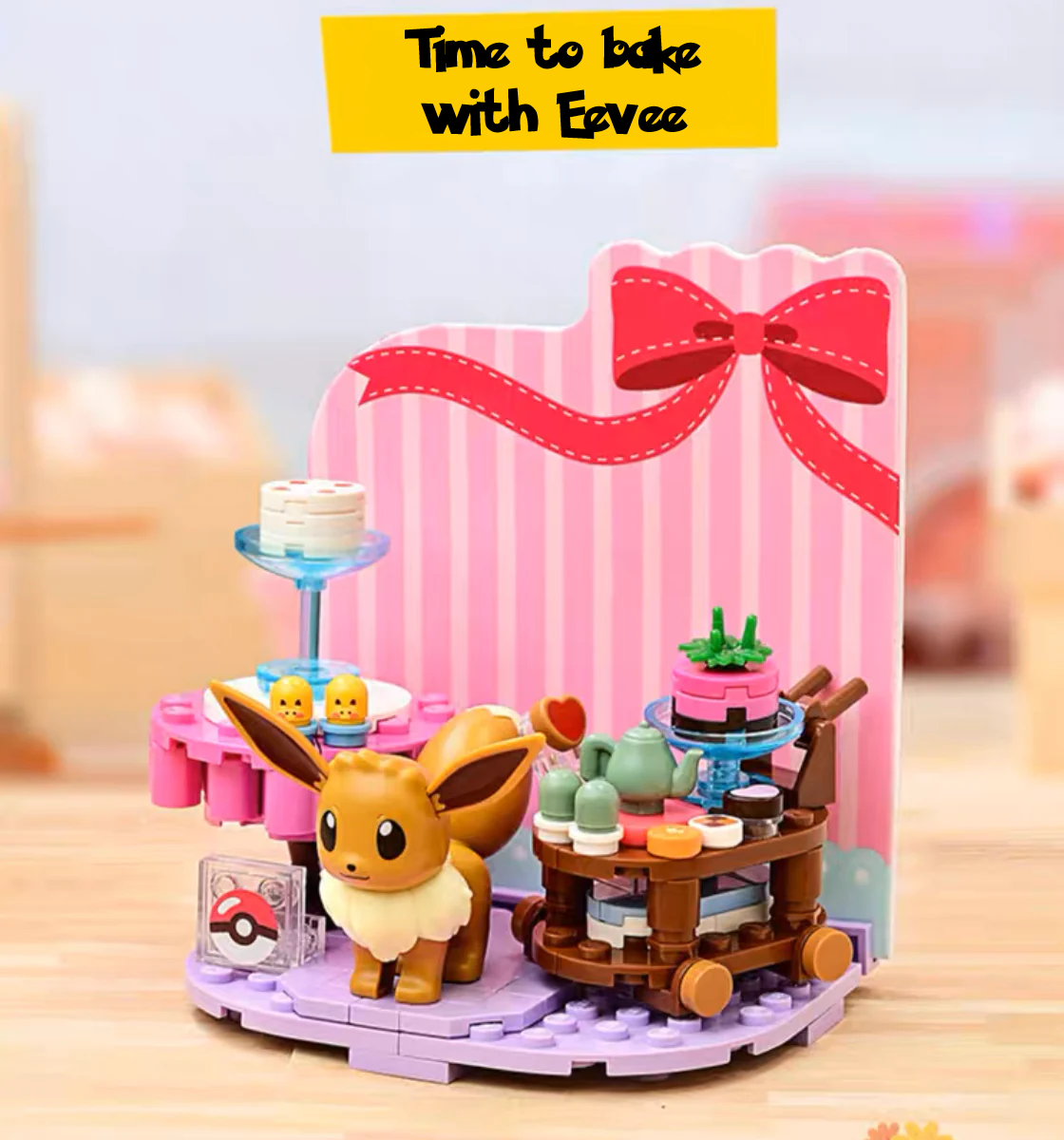 ✅ Official Pokémon Summer Beach Party & Fun Building Block Sets Creative Toy NEW
