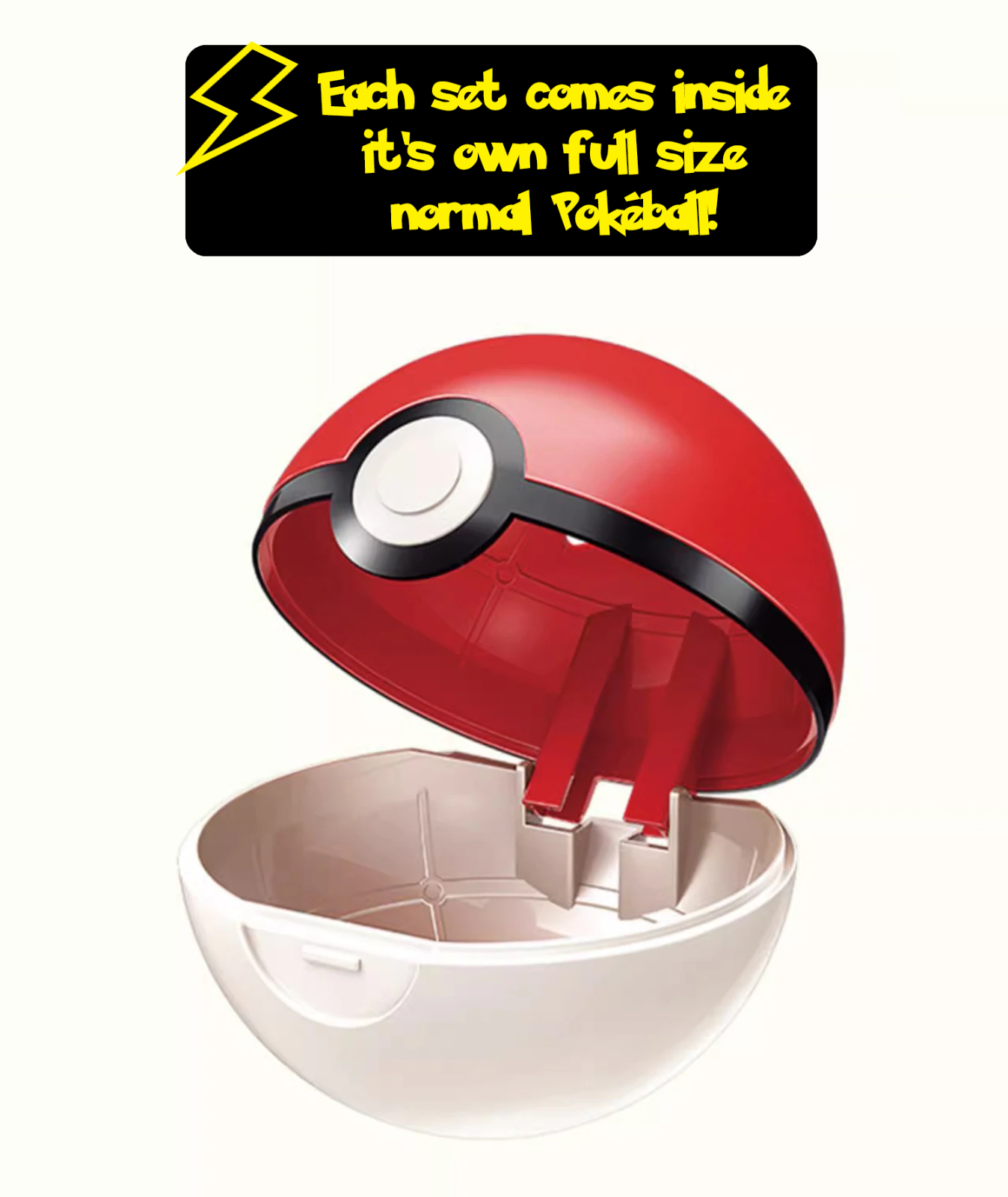 ✅ Official Pokémon Kanto Minis Poke Balls Building Block Sets Creative Toy NEW