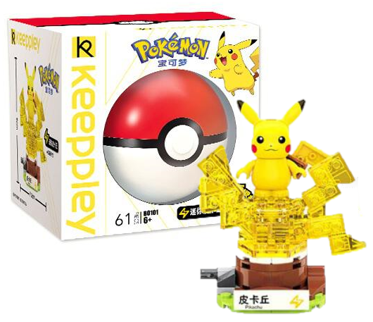 ✅ Official Pokémon Kanto Minis Poke Balls Building Block Sets Creative Toy NEW