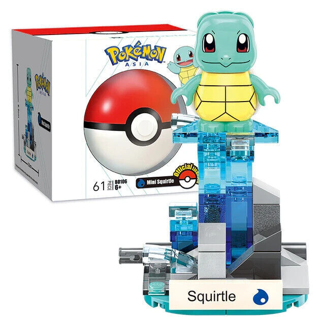 ✅ Official Pokémon Kanto Minis Poke Balls Building Block Sets Creative Toy NEW