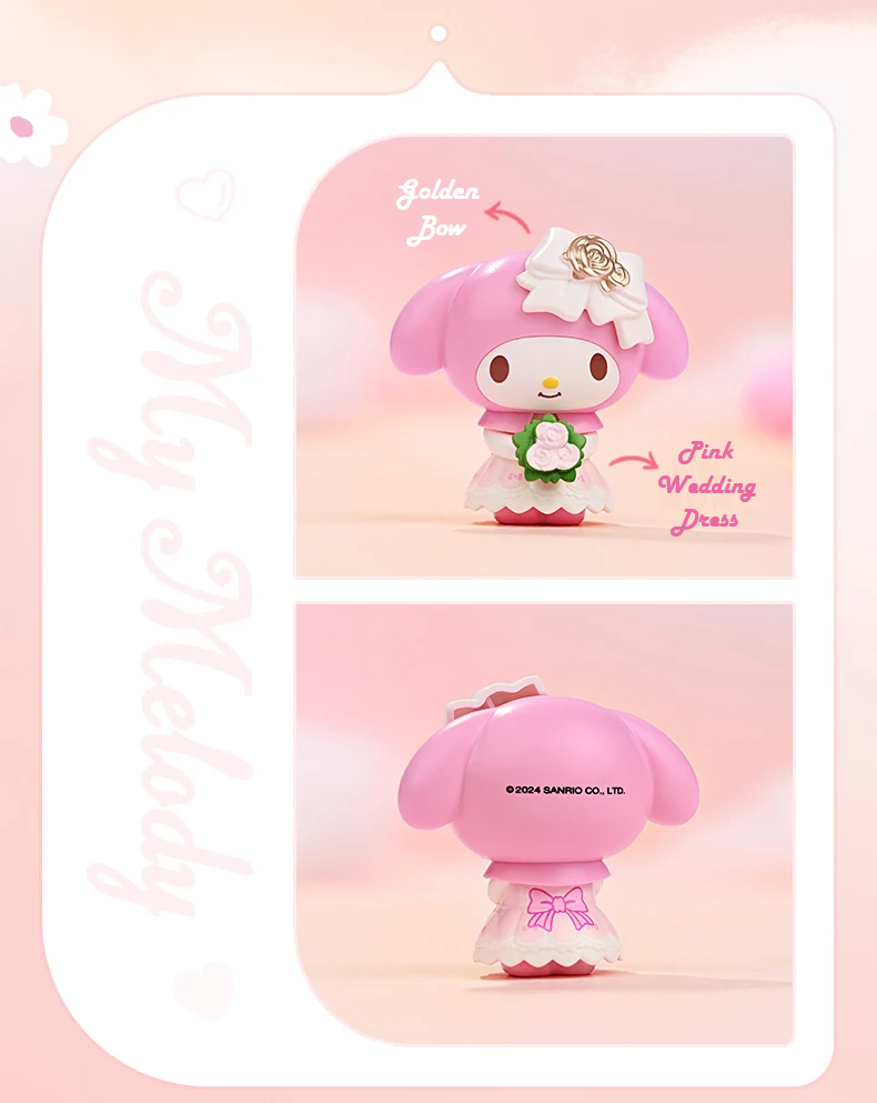 Official Sanrio Characters Music Boxes Building Block Sets Creative DIY Fun NEW
